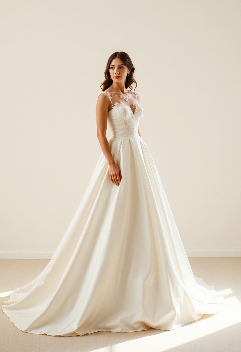 Vestido de noiva Clássico Atemporal